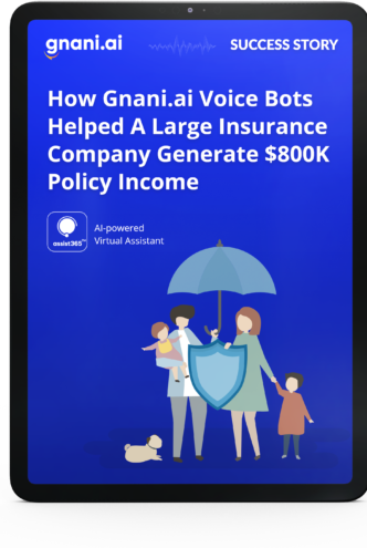 voice bots in insurance success story cover image