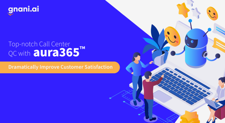 aura365 AI analytics improve call center quality featured image