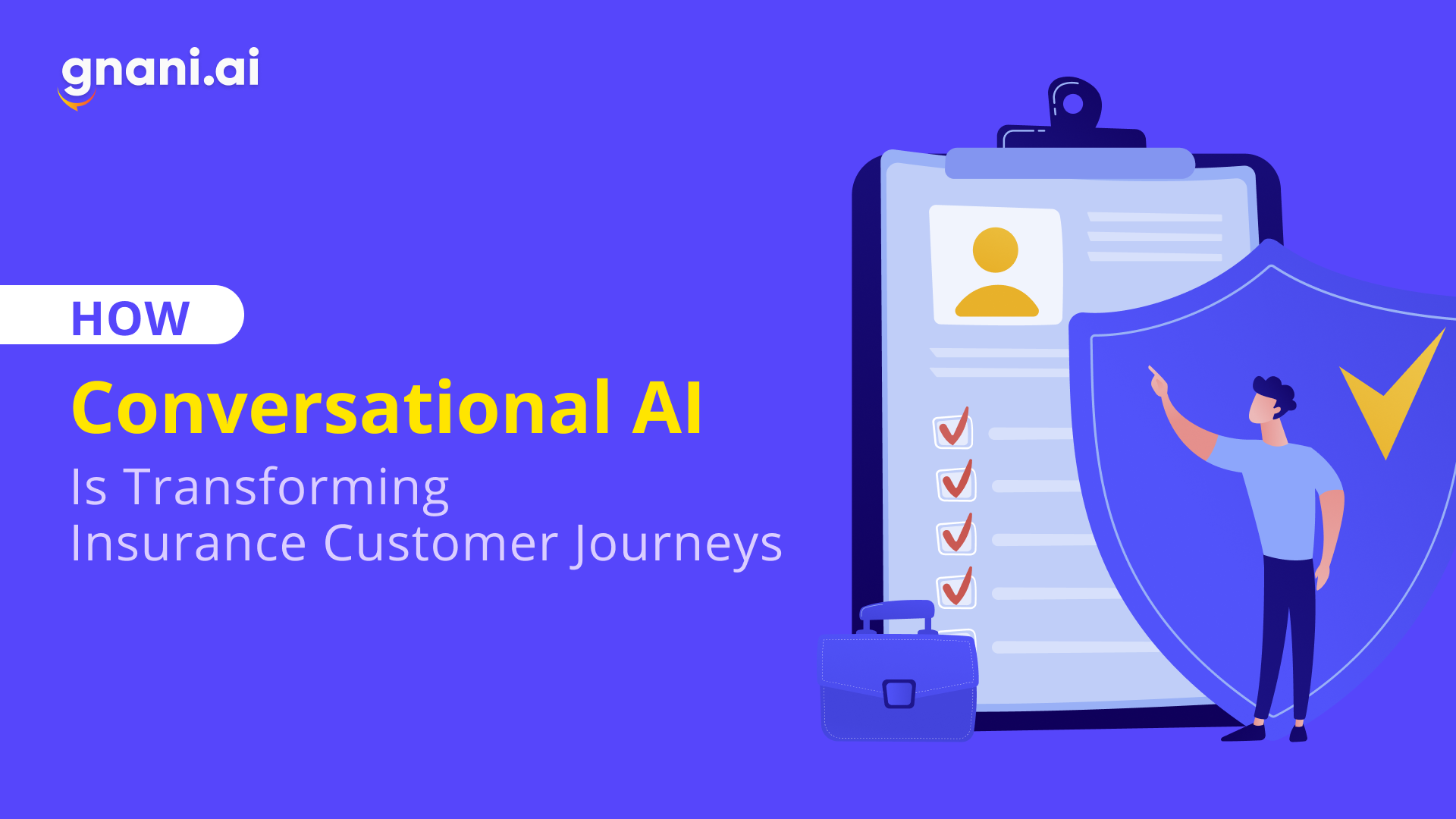 conversational AI in insurance customer journey featured image