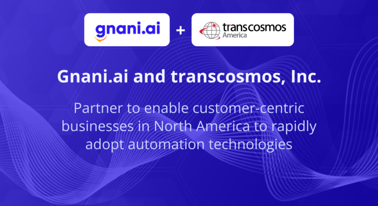 gnani and transcosmos america partnership