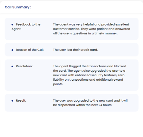 Call summary on Gnani.ai's Assist365