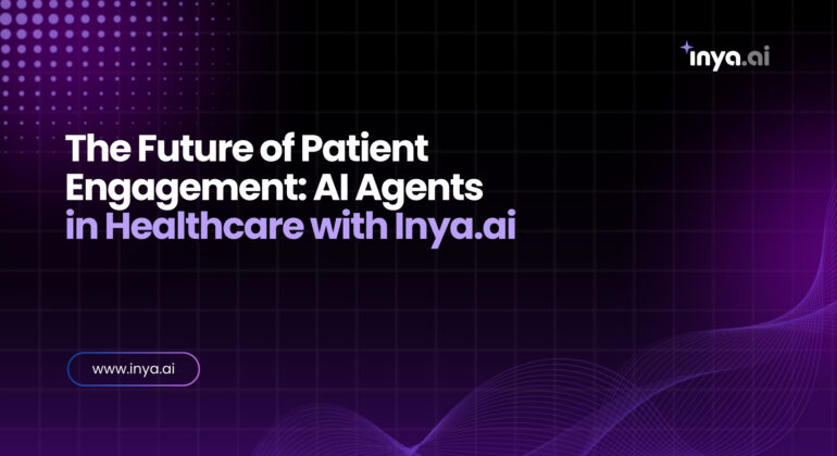 Healthcare professional interacting with a virtual assistant interface, representing AI in healthcare for patient engagement and automation.