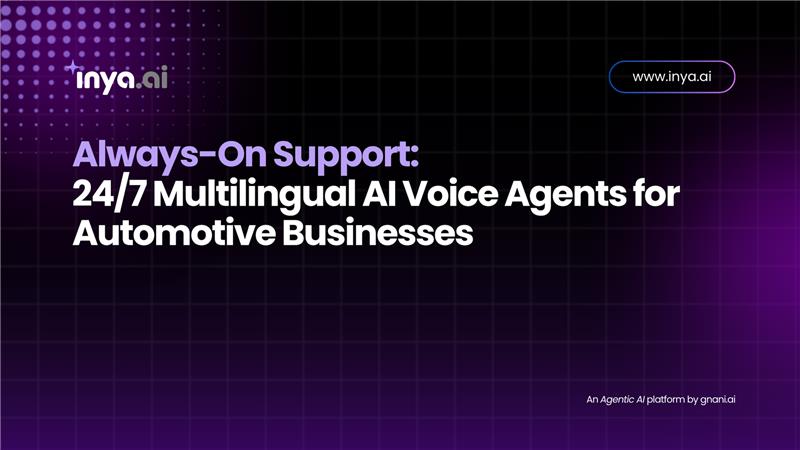 24/7 AI Voice Agents Transform Automotive Support | Gnani.ai