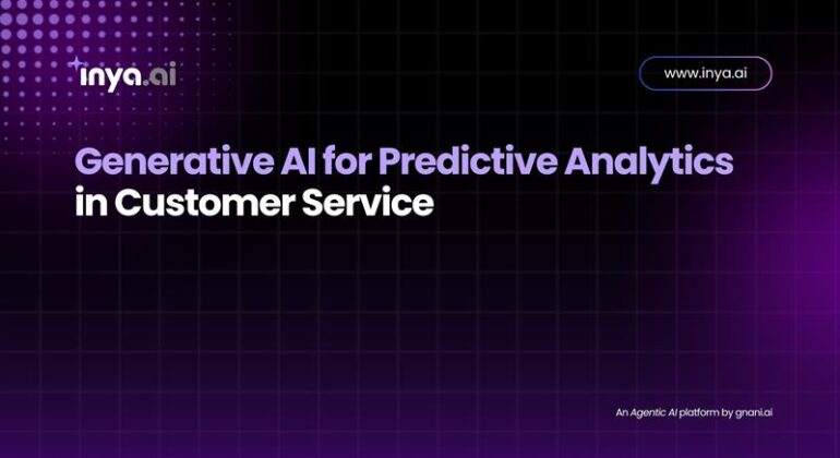 Generative AI for Predictive Analytics in Customer Service