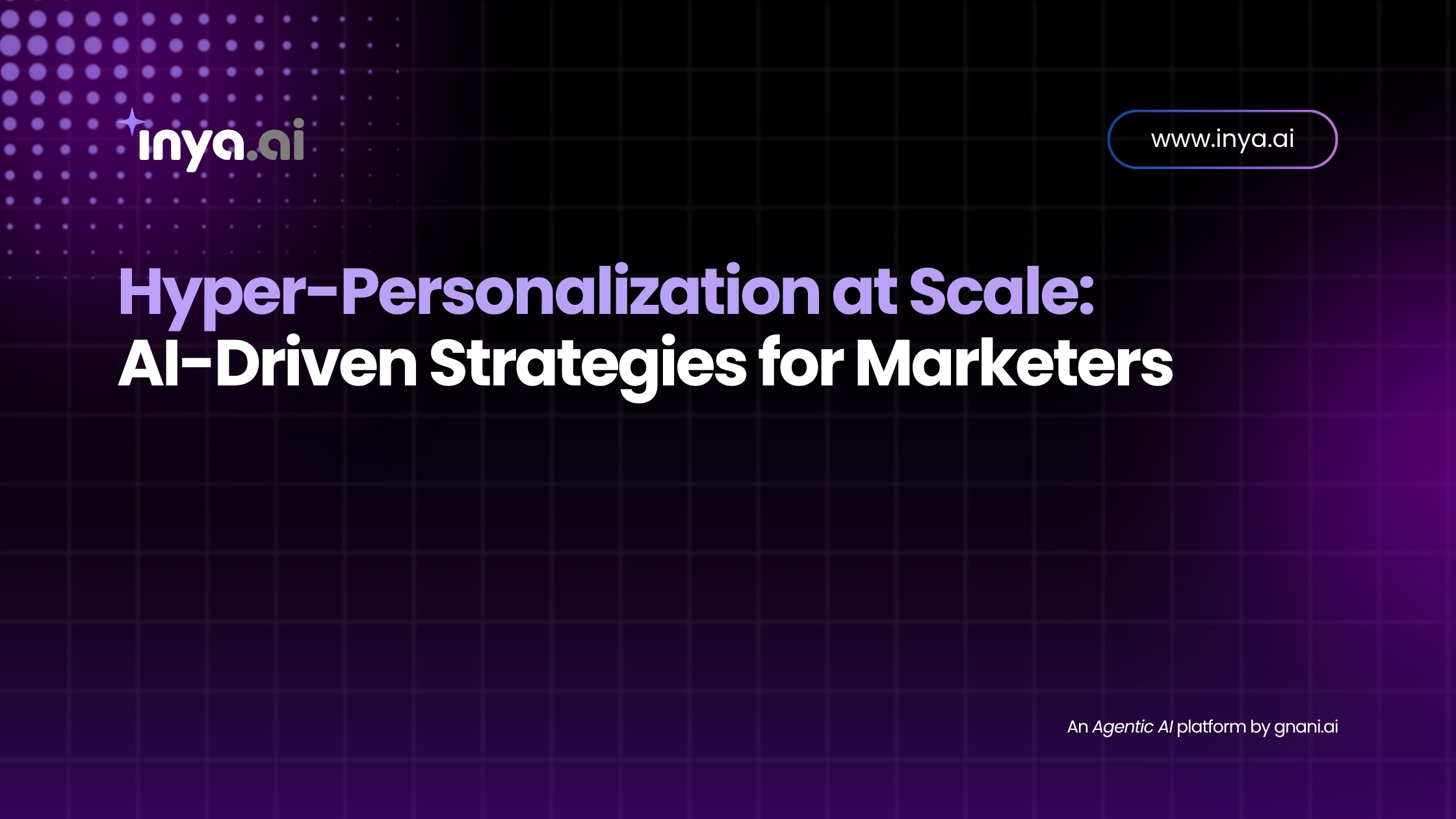 Hyper-personalization at scale