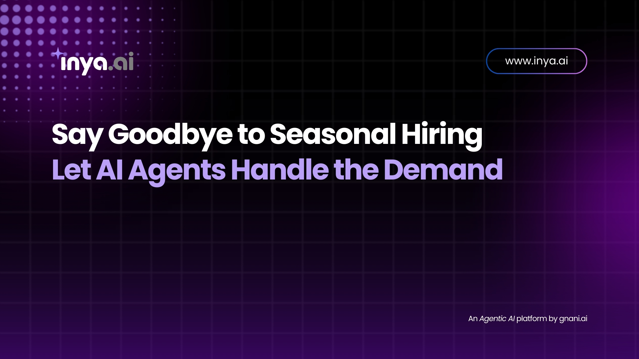 AI Agent for seasonal staffing