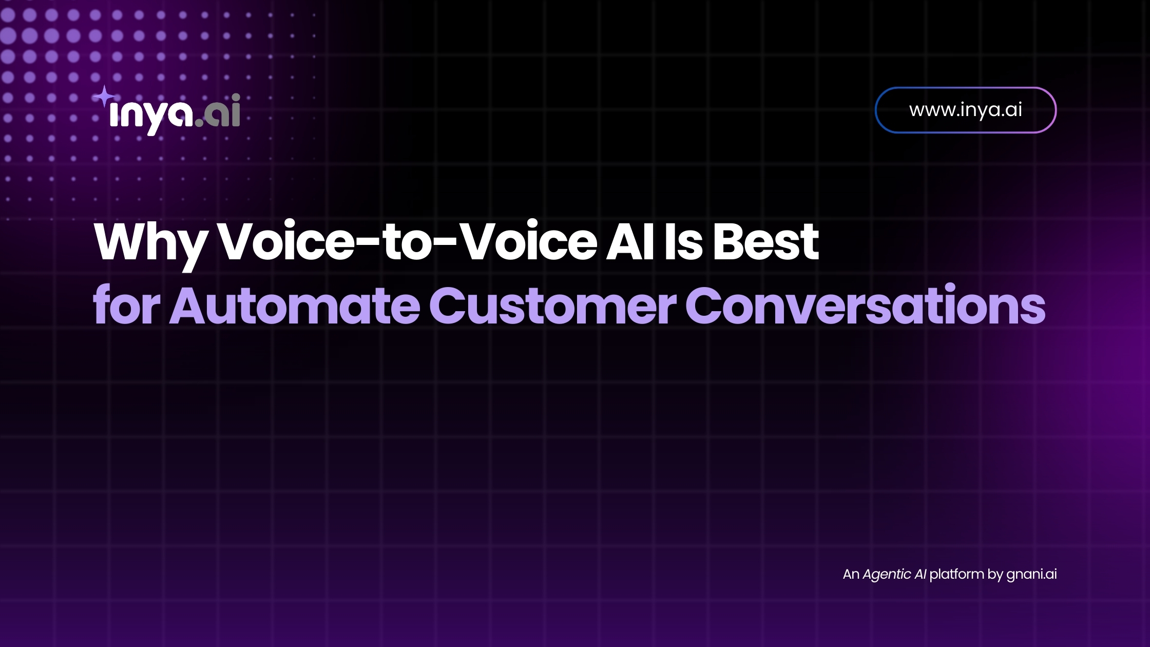 Voice-to-voice AI