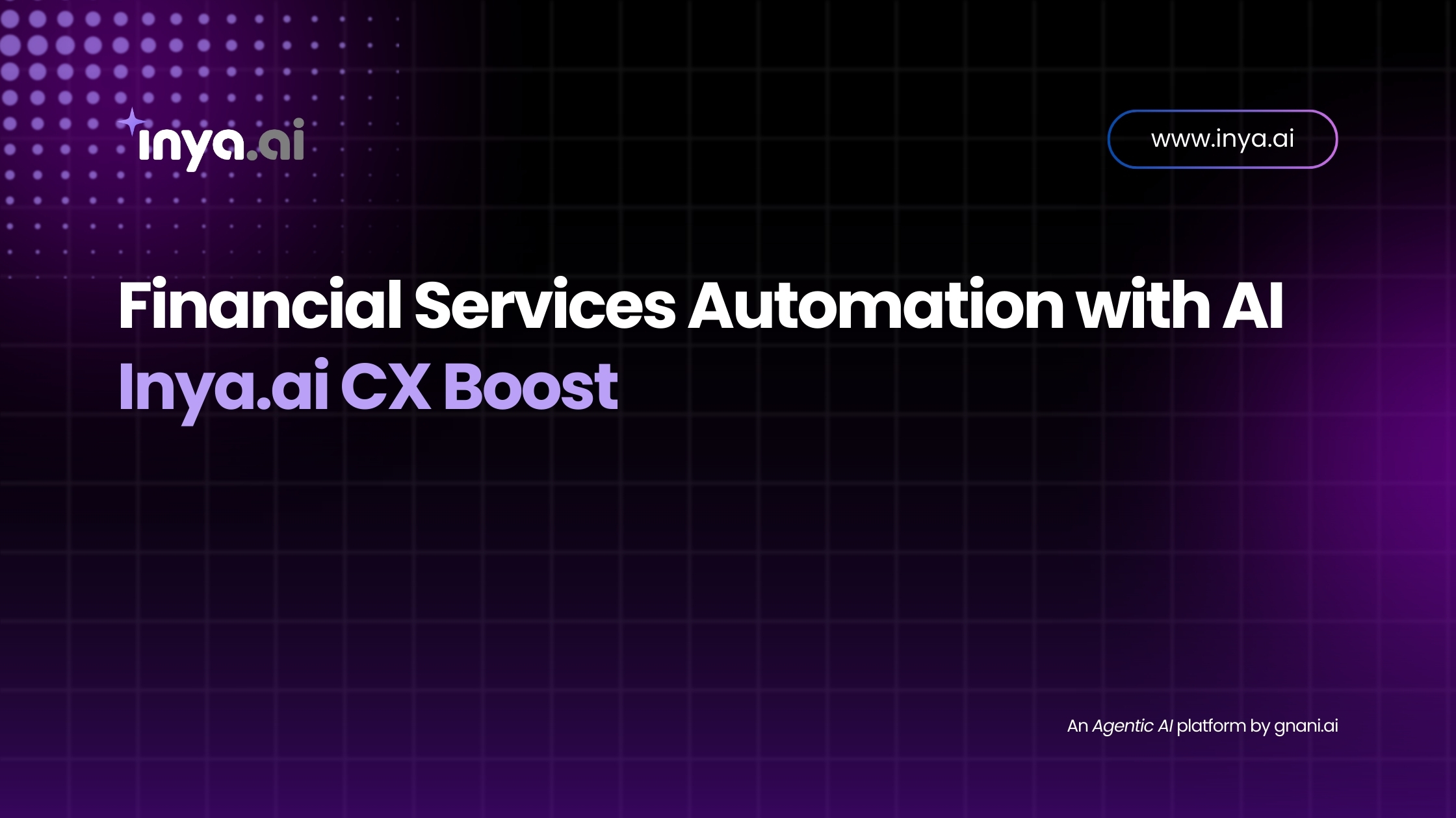 Financial Services automation with AI