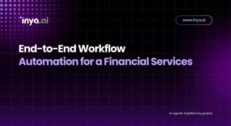 Automation for a Financial Services