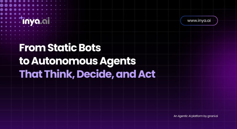 Agentic AI automating enterprise workflows with autonomous virtual agents across voice, chat, and APIs.