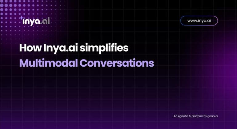 How Inya.ai Simplifies Multimodal Conversations – Blog Header Image