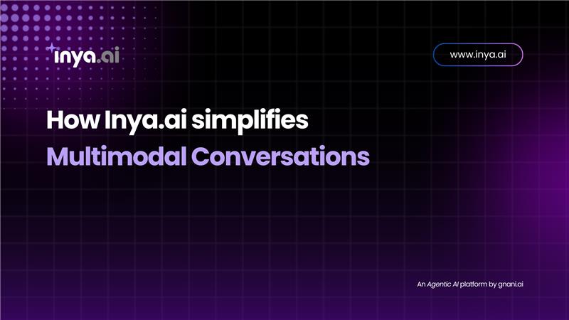 How Inya.ai Simplifies Multimodal Conversations – Blog Header Image