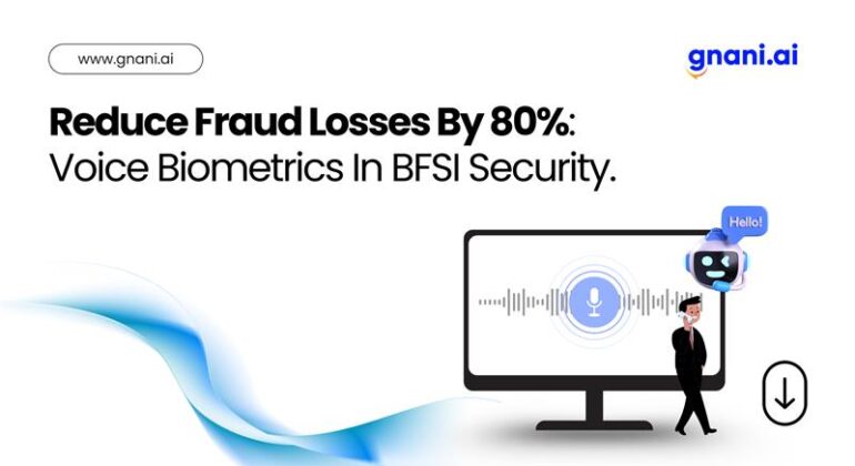Voice biometrics in BFSI security to reduce fraud losses by 80%.