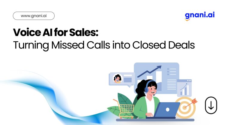 Voice AI for Sales – Turning Missed Calls into Closed Deals