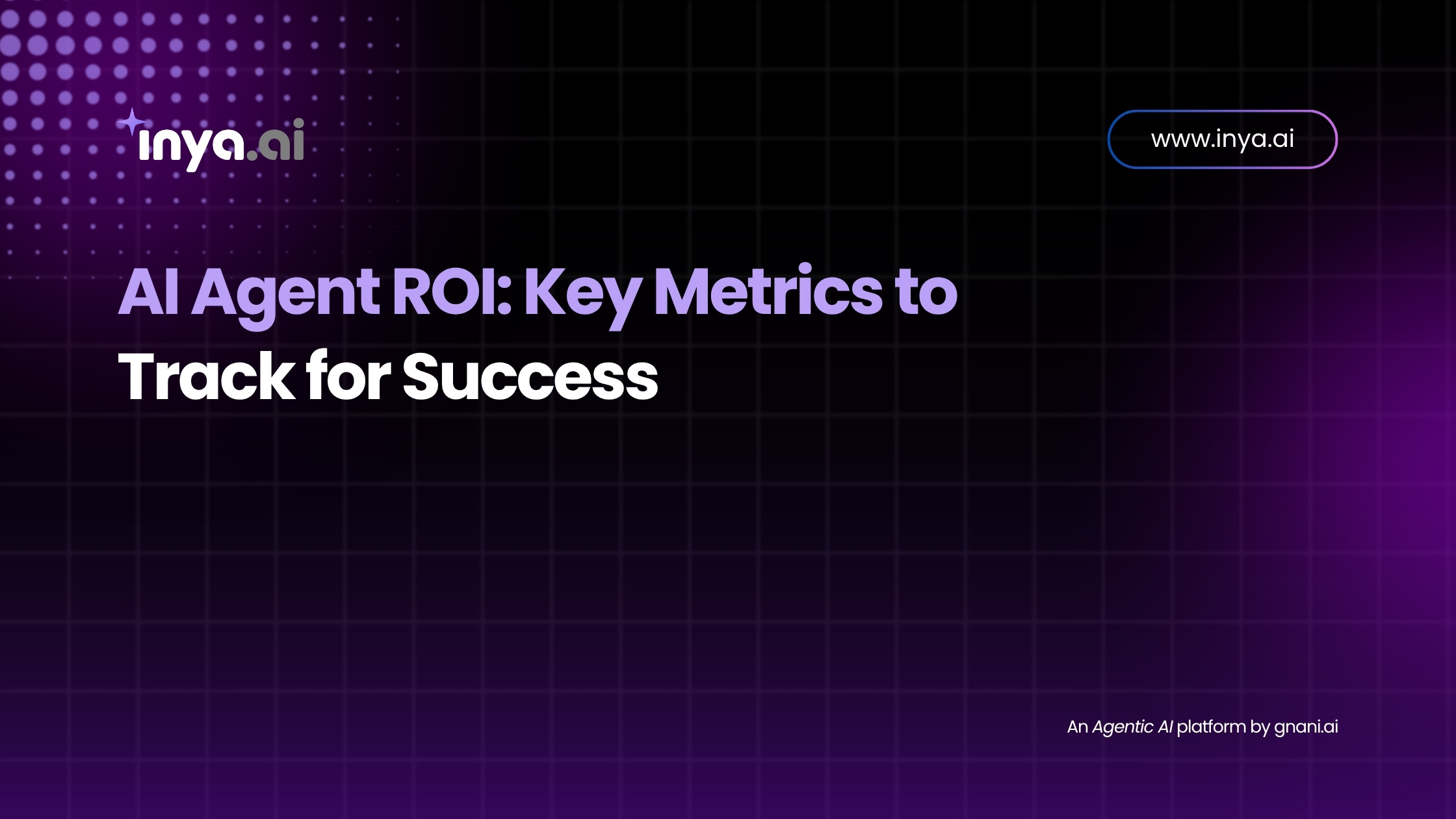 Dashboard displaying charts and indicators highlighting ROI metrics for AI agents, such as cost savings and performance gains