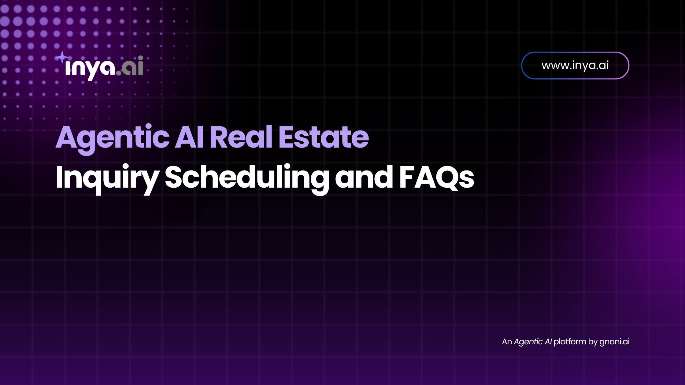 A digital chatbot icon next to a calendar and a house symbol, illustrating an AI assistant scheduling property viewing and answering visitor questions.