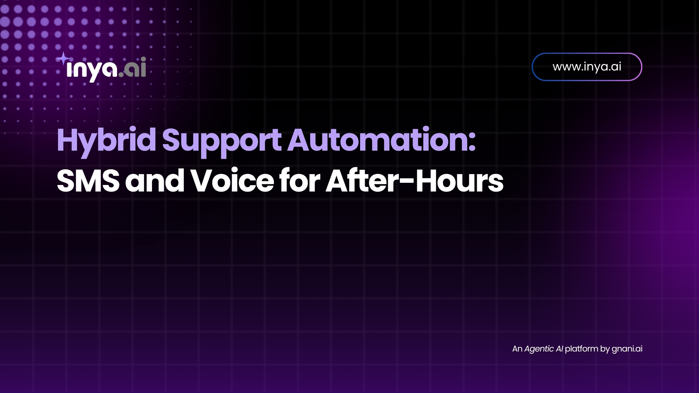 An illustration of a mobile phone displaying an SMS conversation alongside a telephone handset icon with sound waves, representing seamless after-hours support via SMS and voice automation.