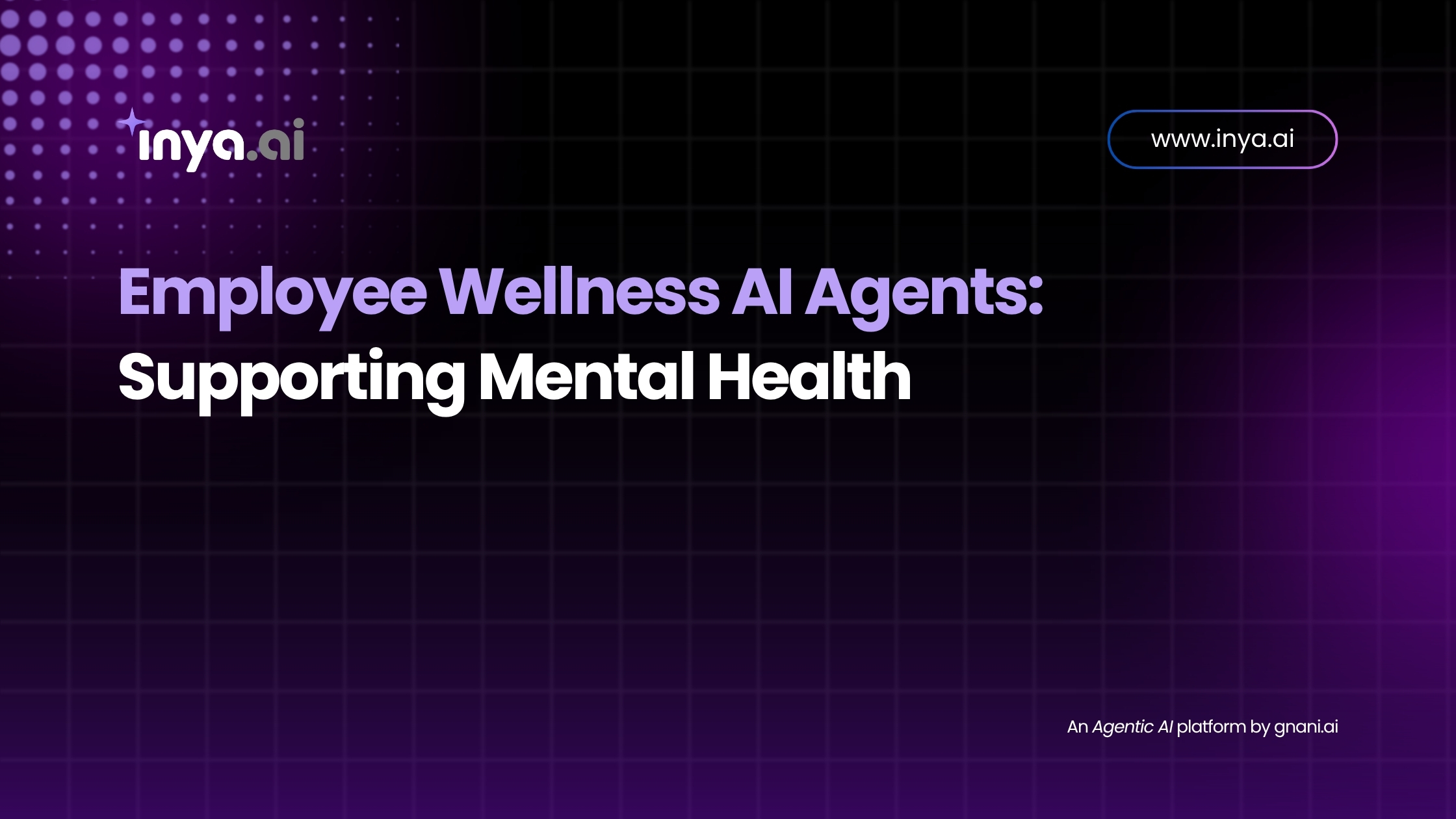 Illustration of an employee interacting with an AI-driven wellness chatbot interface on a laptop screen, surrounded by calming icons like a heart, leaf, and brain to represent mental health support.